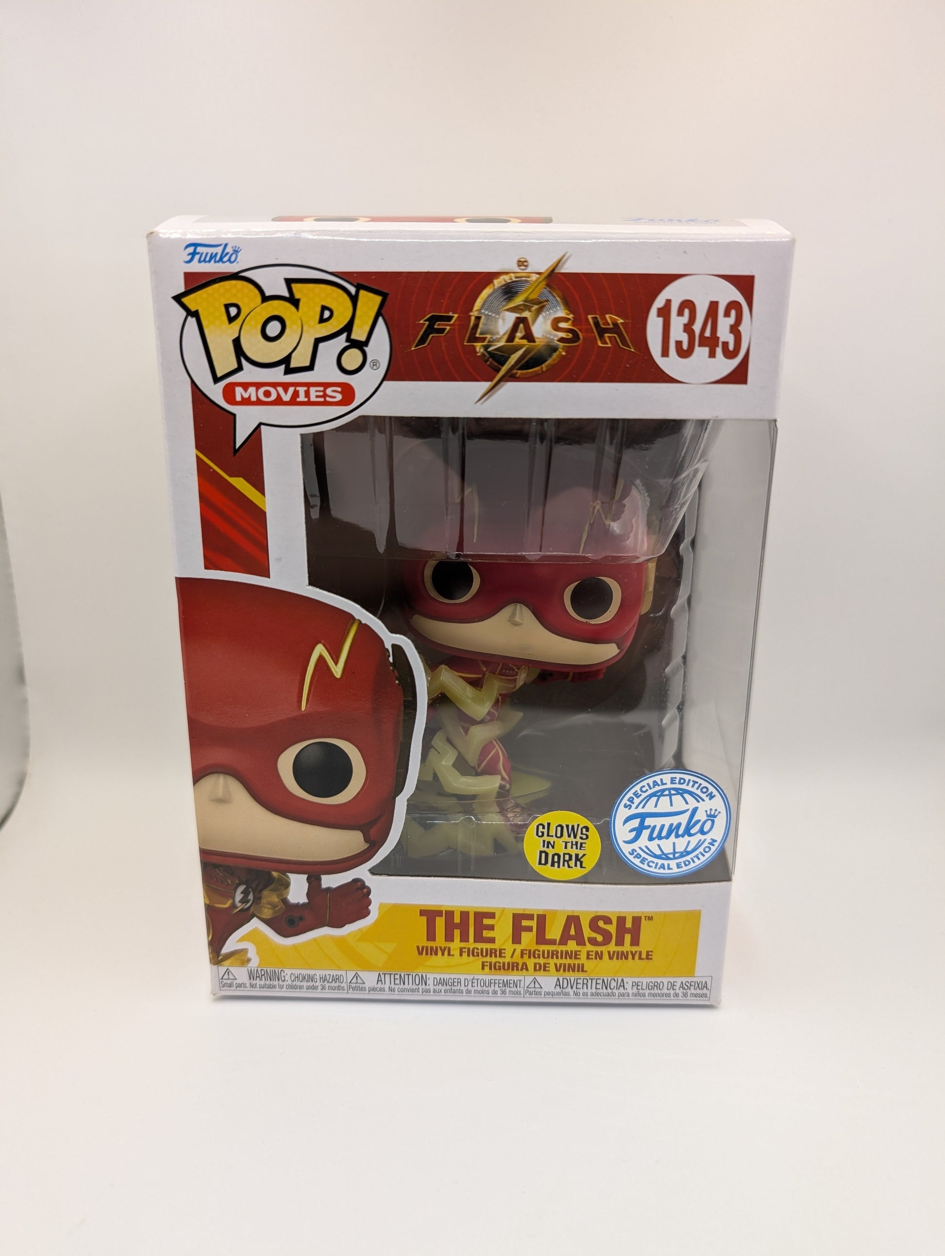 The Flash Glow FE 1343 Funko Pop Vinyl FRENLY BRICKS - Open 7 Days