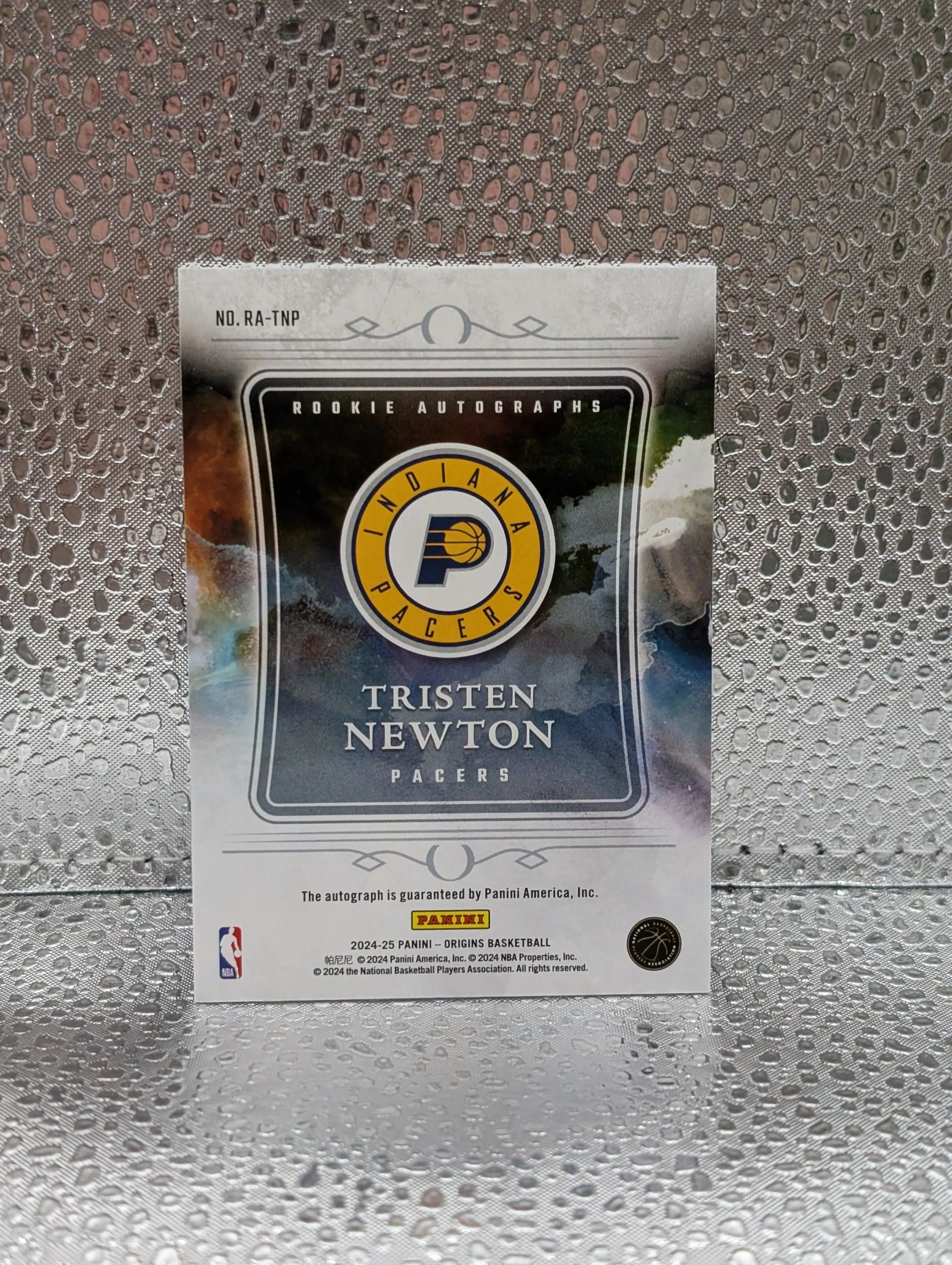 2024-25 Panini Origins NBA No. RA-TNP Tristan Newton Rookie On-Card Auto FRENLY BRICKS - Open 7 Days