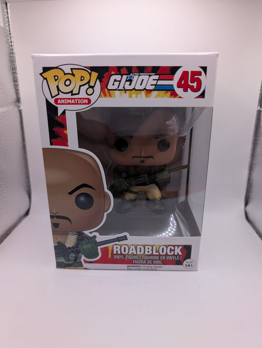 Funko Pop G.I. JOE - Roadblock #45 FRENLY BRICKS - Open 7 Days