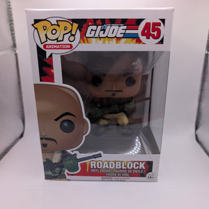 Funko Pop G.I. JOE - Roadblock #45 FRENLY BRICKS - Open 7 Days