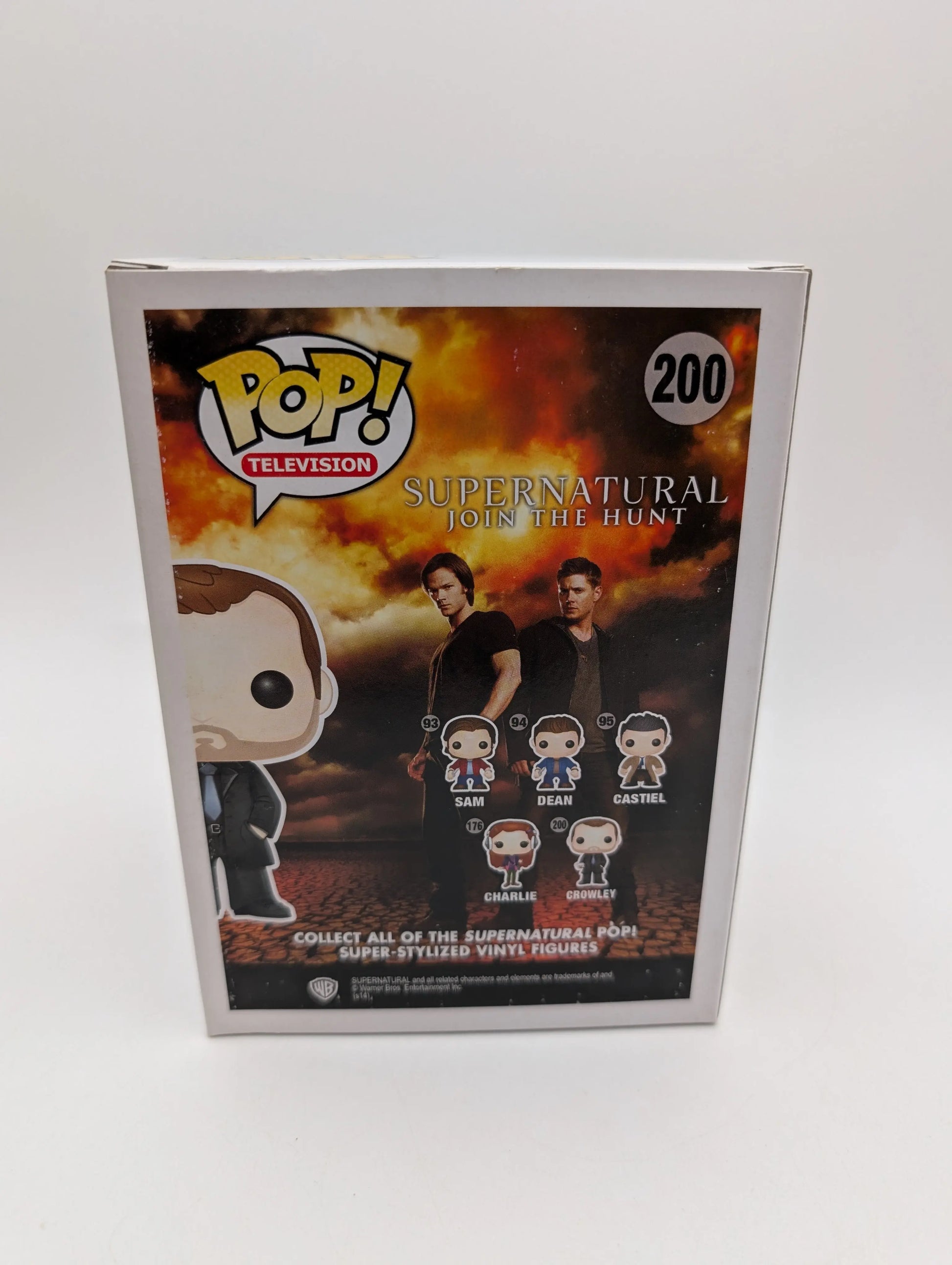 Funko Pop! Vinyl Crowley Red Eyes Rare Vaulted #200 Supernatural FRENLY BRICKS - Open 7 Days