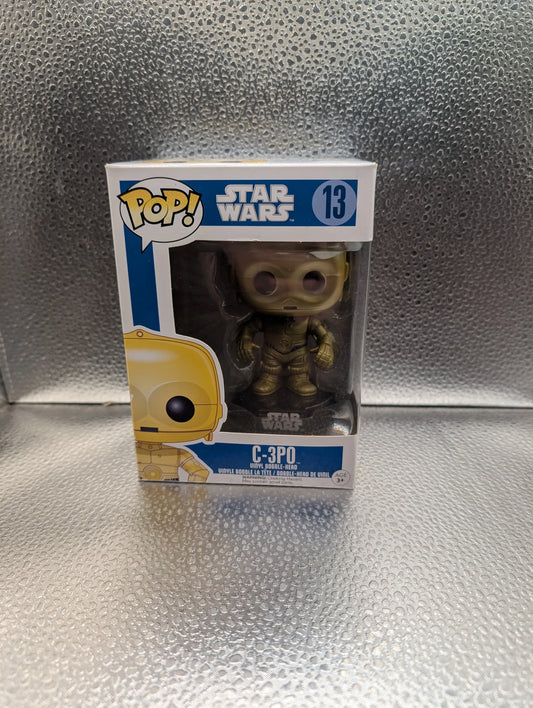 FUNKO Pop Vinyl C-3P0 Star Wars #13 FRENLY BRICKS - Open 7 Days