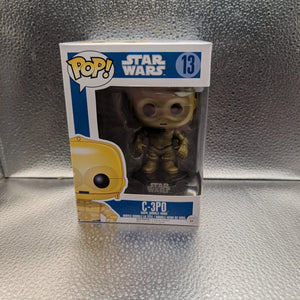 FUNKO Pop Vinyl C-3P0 Star Wars #13 FRENLY BRICKS - Open 7 Days