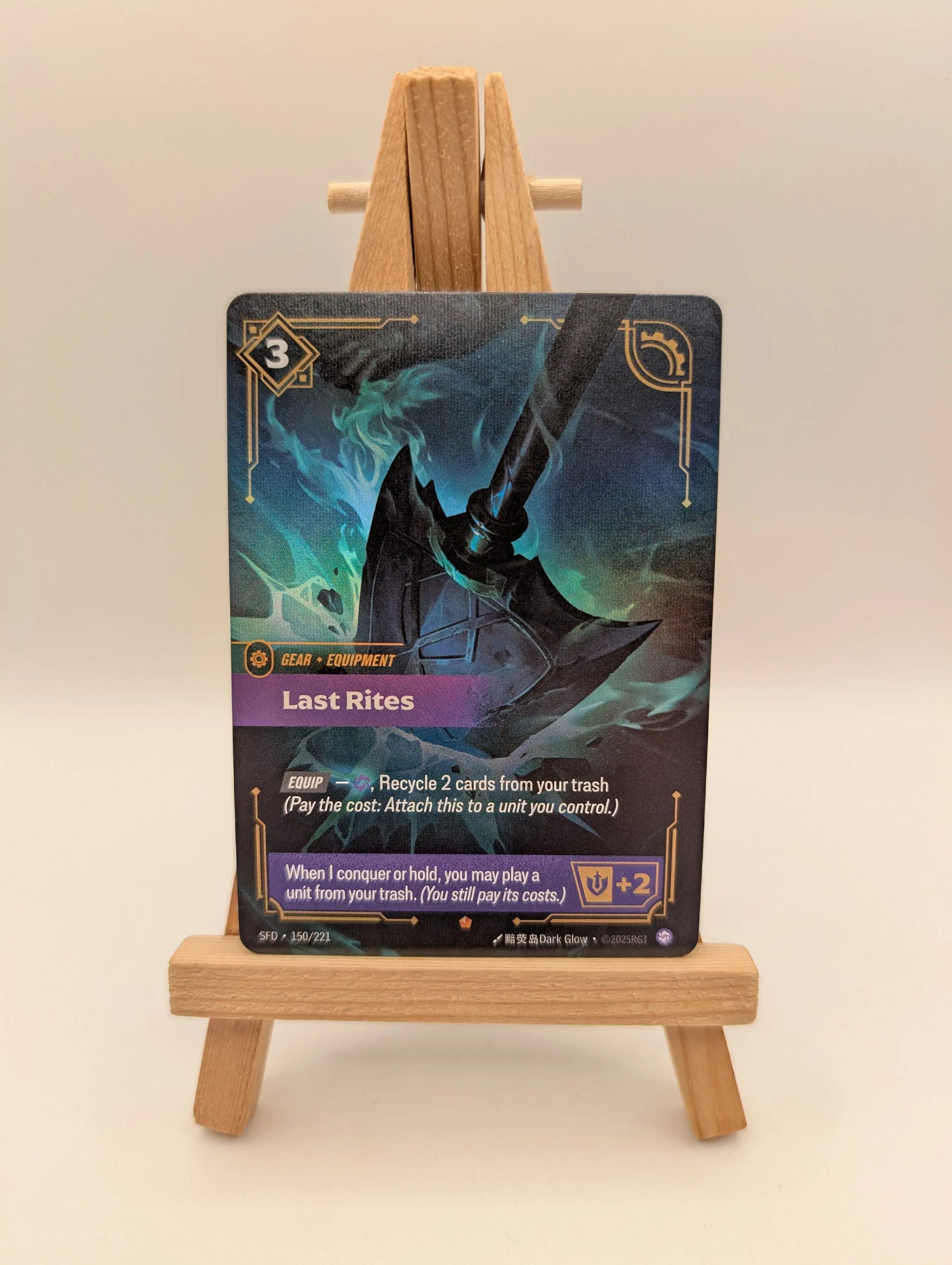 Riftbound - Spiritforged - Last Rites Foil [SFD - 150/221] FRENLY BRICKS - Open 7 Days image 4