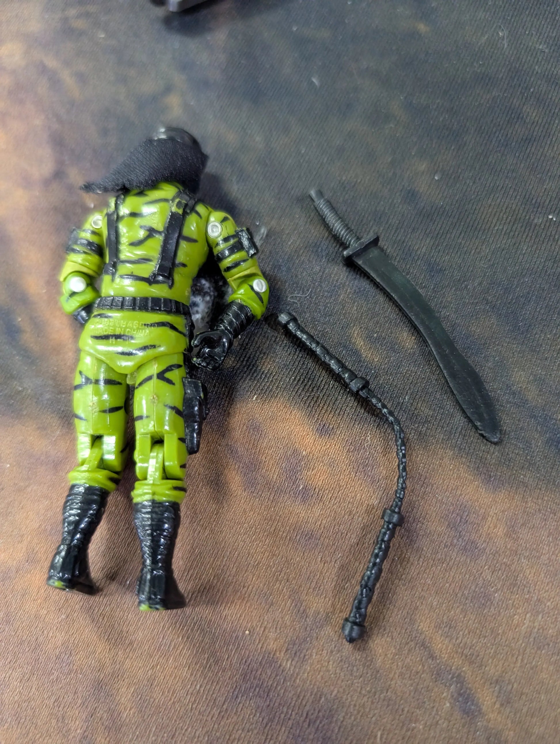 Vintage G.I. Joe Nunchuk (v1) NUNCHAKU NINJA  Action Figure FRENLY BRICKS - Open 7 Days