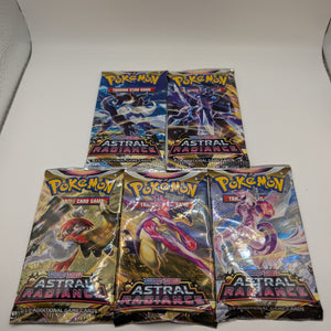 Pokemon Astral Radiance Booster Pack x 5 [Full Art Set] New/Sealed FRENLY BRICKS - Open 7 Days
