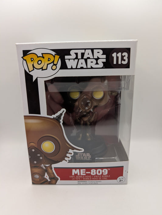 Funko Pop Vinyl Star Wars #113 ME-809 Episode VII The Force Awakens FRENLY BRICKS - Open 7 Days