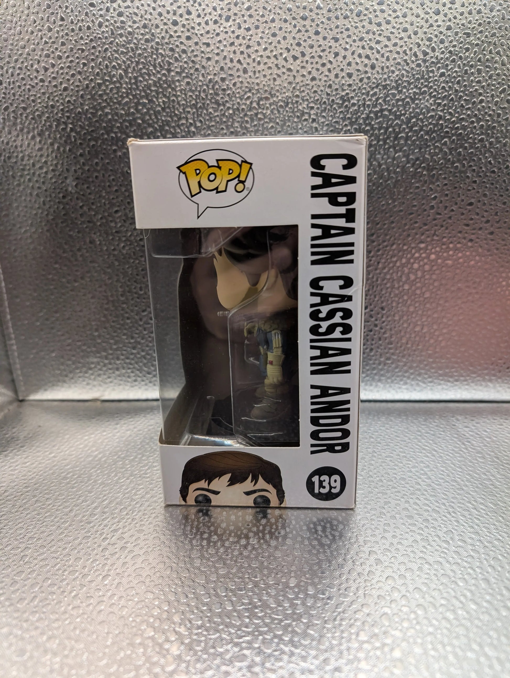 FUNKO Pop Vinyl Captain Cassian Andor Star Wars #139 FRENLY BRICKS - Open 7 Days