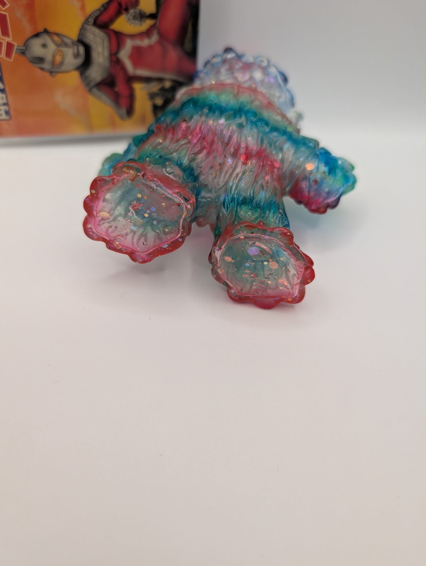 Maxtoys Ultraman Series Zazarn Kaiju CLEAR MIX COLOR GID Figure Sofubi H12CM(4.5in) FRENLY BRICKS - Open 7 Days