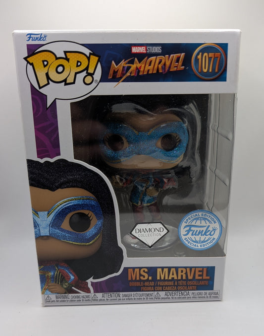 Marvel - Ms. Marvel #1077 - Funko Pop! Vinyl - New FRENLY BRICKS - Open 7 Days