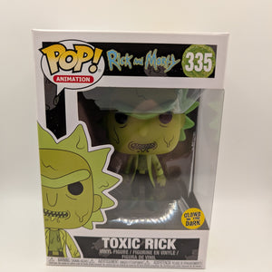 Funko Pop Vinyl Rick & Morty - #335 Toxic Rick (Glow in the Dark)