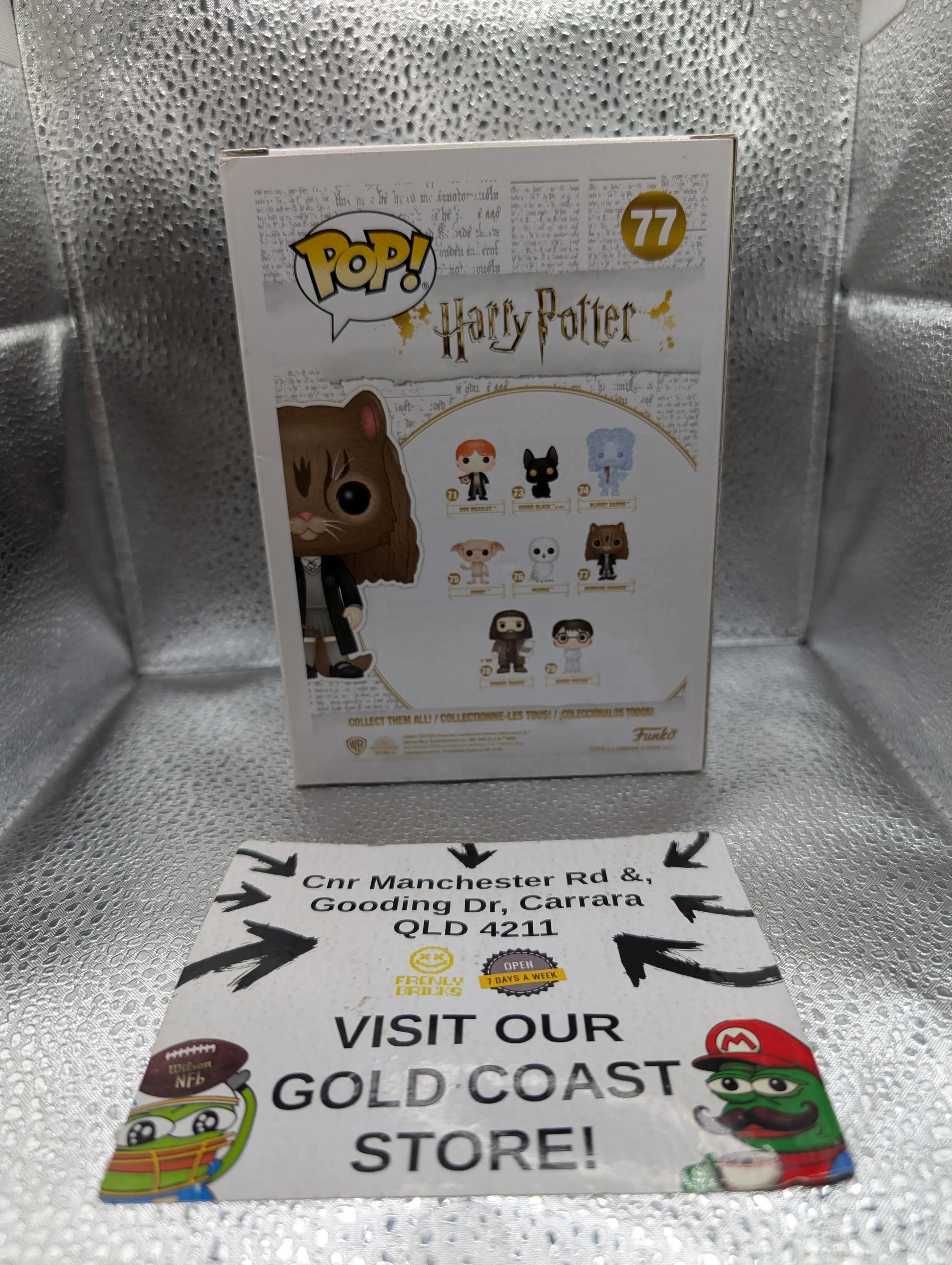 Harry Potter Hermione Granger (as Cat) Funko Pop Vinyl 77 FRENLY BRICKS - Open 7 Days