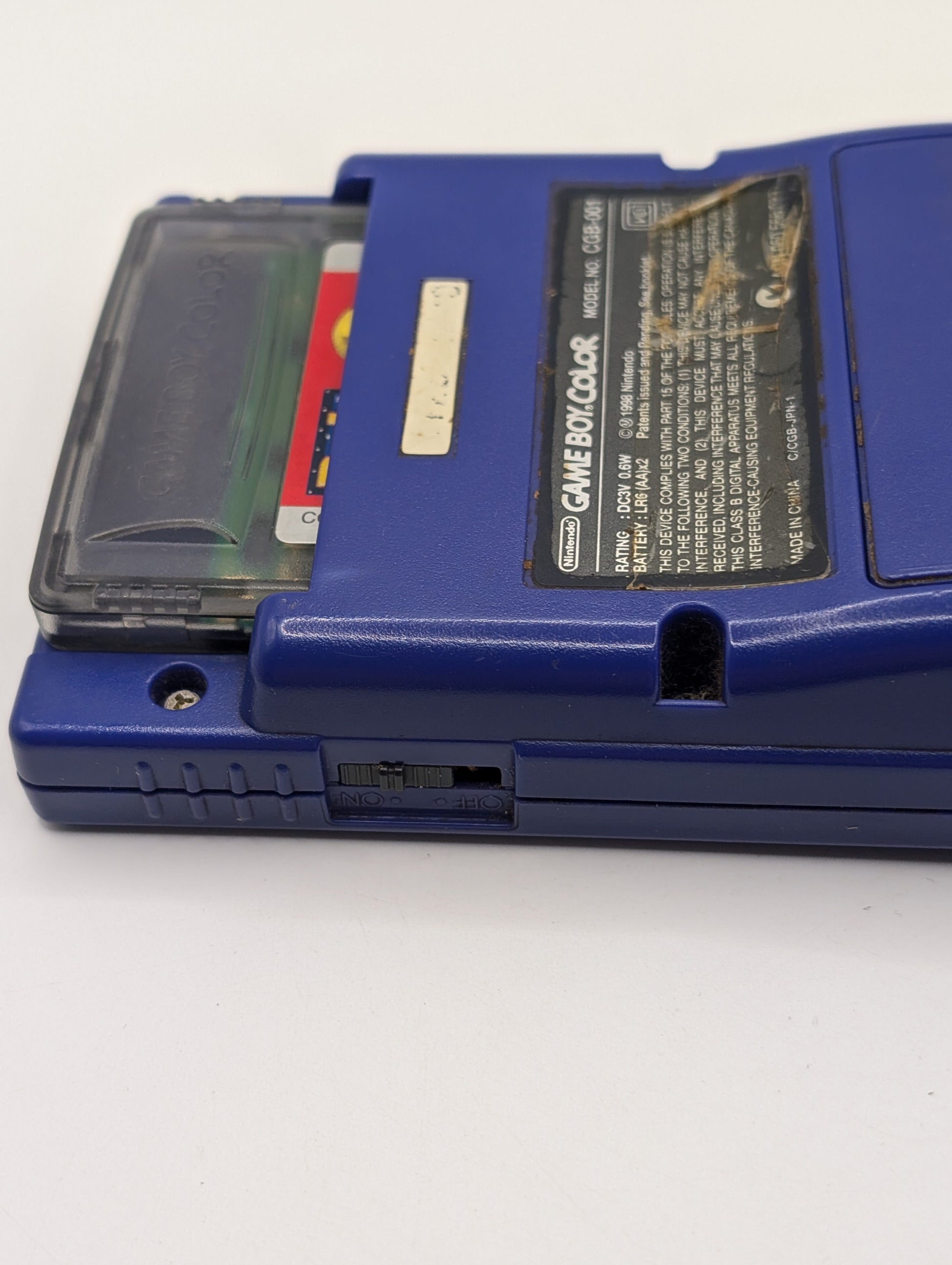 Nintendo Game Boy Color Console CGB-001 - Grape Purple - Tested Working NO GAME INCLUDE