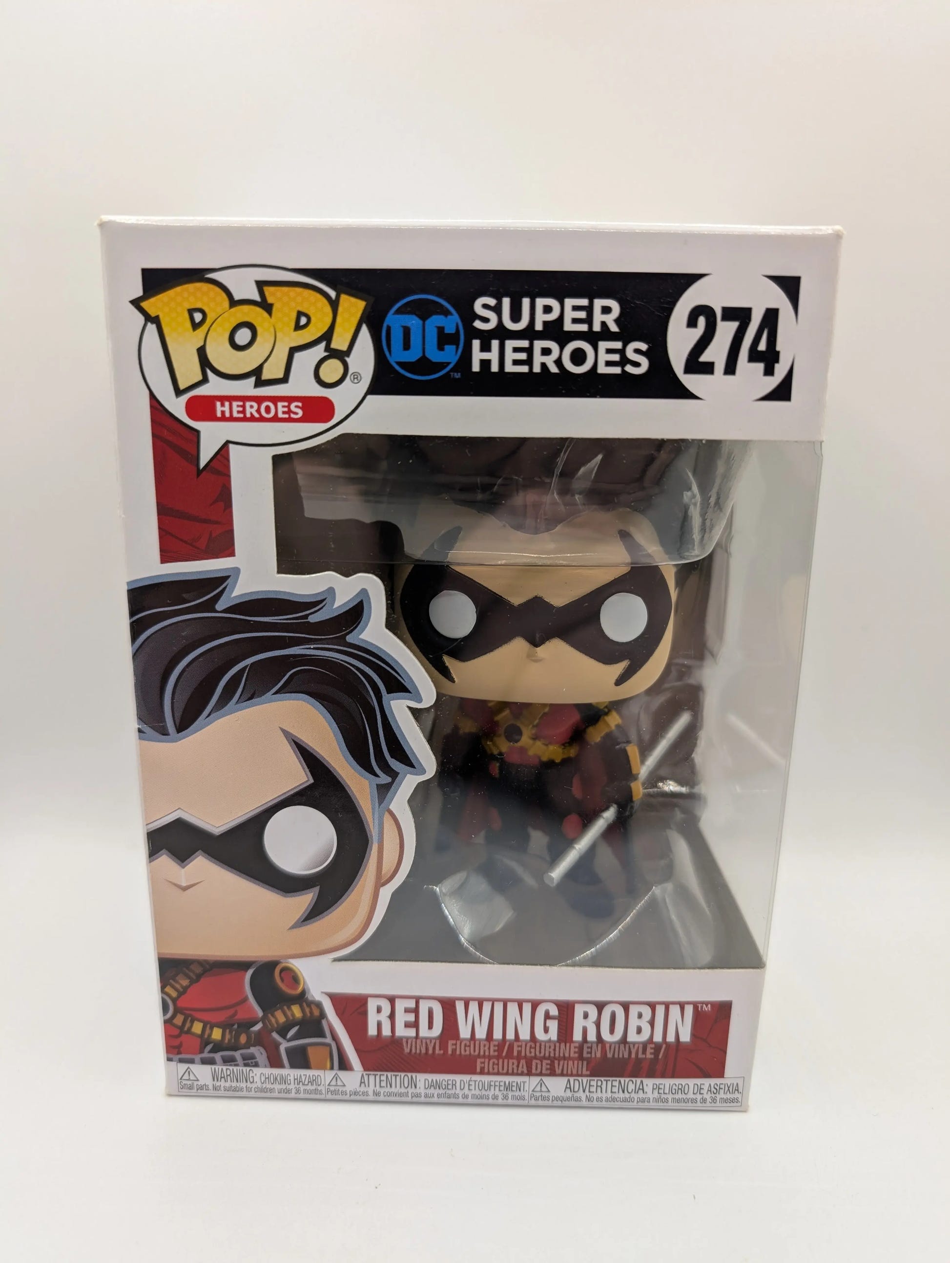 Funko Pop! DC Heroes Red Wing Robin #274 Vaulted! FRENLY BRICKS - Open 7 Days image 1