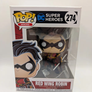 Funko Pop! DC Heroes Red Wing Robin #274 Vaulted! FRENLY BRICKS - Open 7 Days
