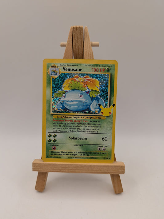 Pokémon TCG - Celebrations 25th Anniversary - Venusaur 15/102 Holo FRENLY BRICKS - Open 7 Days