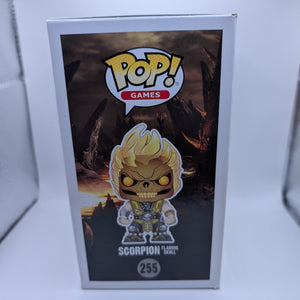 Funko Pop! Vinyl Scorpion Flaming Skull 255 Mortal Kombat X (2017) FRENLY BRICKS - Open 7 Days