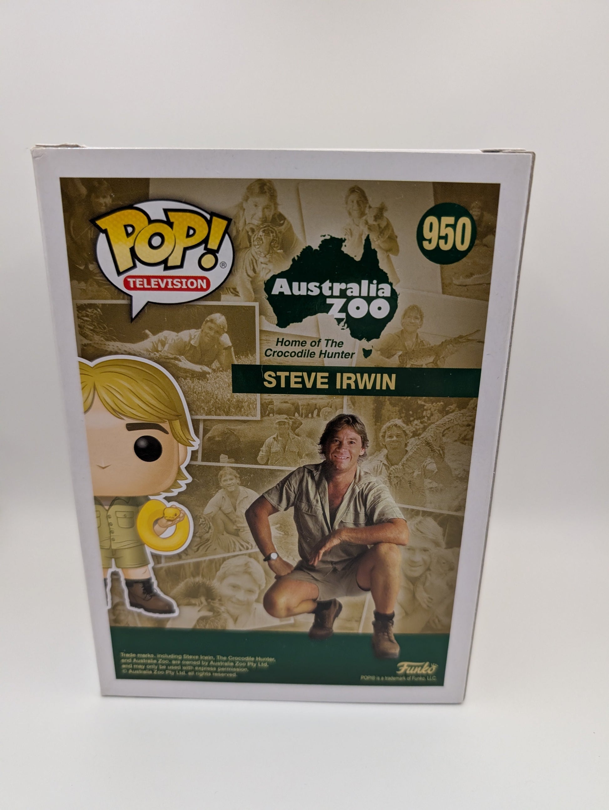 Funko Steve Irwin 950 POP! Vinyl Figure FRENLY BRICKS - Open 7 Days