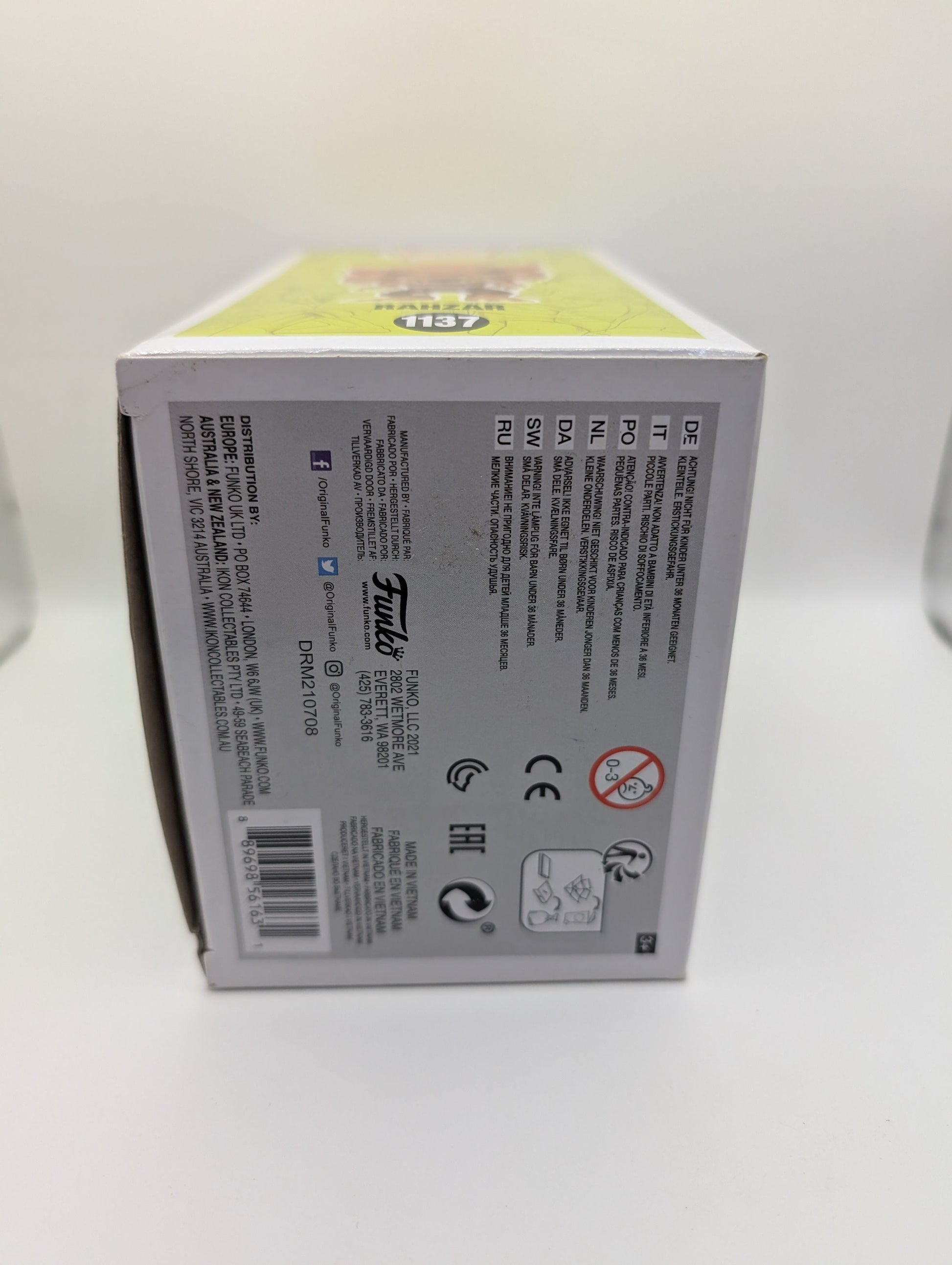 Rahzar 1137 TMNT Funko Pop Vinyl FRENLY BRICKS - Open 7 Days