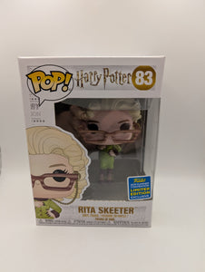 Rita Skeeter Funko Pop #83 Harry Potter 2019 Summer Exclusive