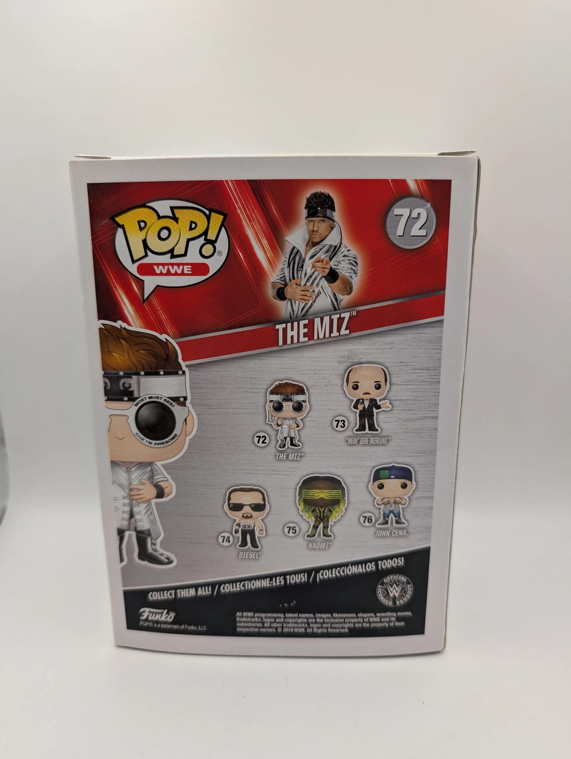 WWE The Miz - Pop Vinyl Funko #72 FRENLY BRICKS - Open 7 Days image 3
