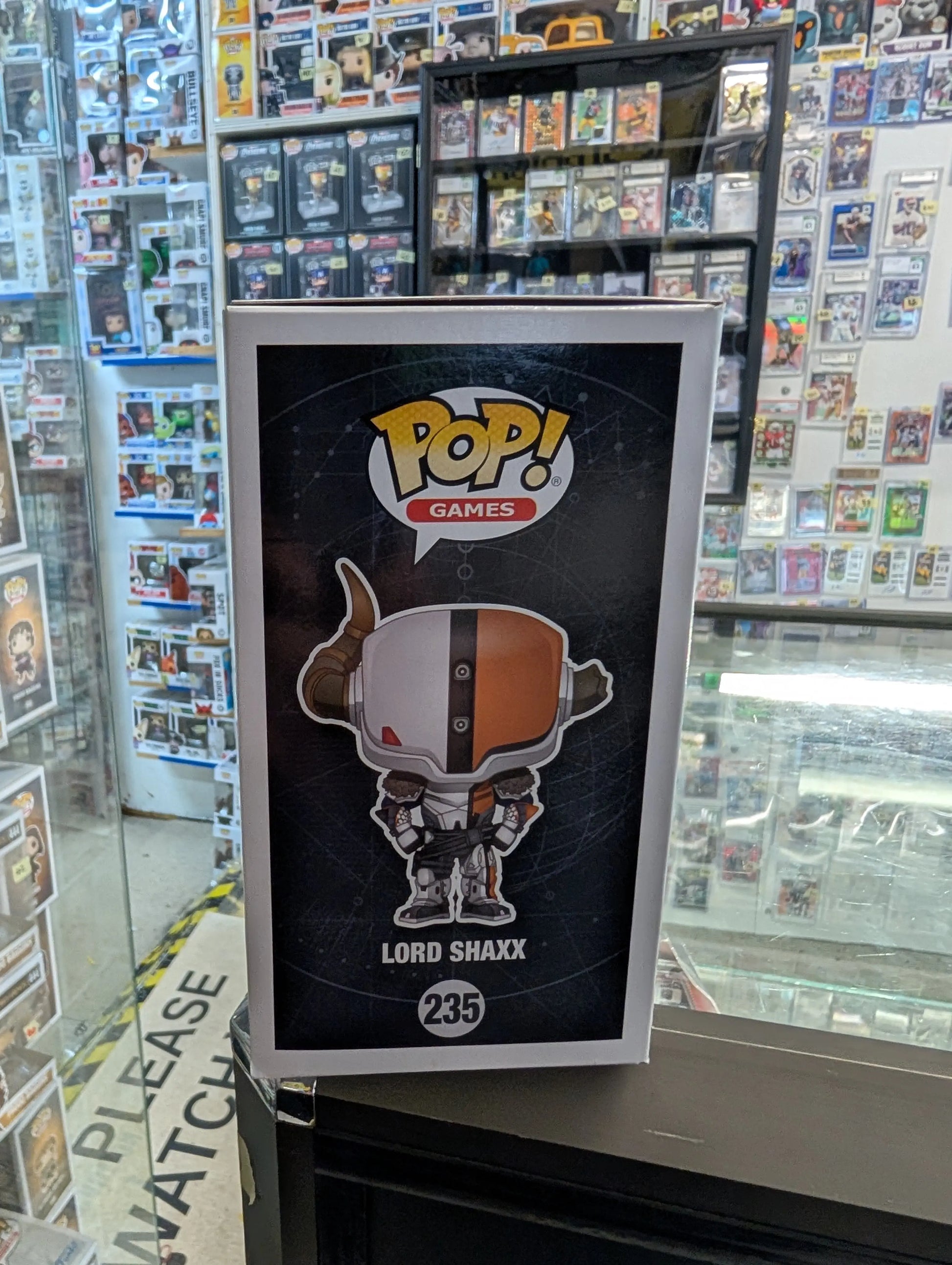 Pop Games Vinyl Figure - Pop Games - Destiny - Lord Shaxx # 235 FRENLY BRICKS - Open 7 Days