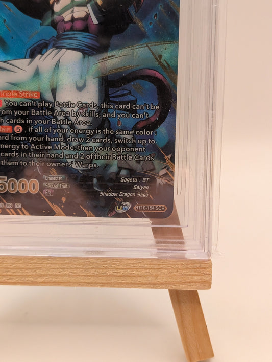Dragon Ball Super - SS4 Gogeta, Peerless Fusion BT10-154 SCR Card BGS 9.5 FRENLY BRICKS - Open 7 Days