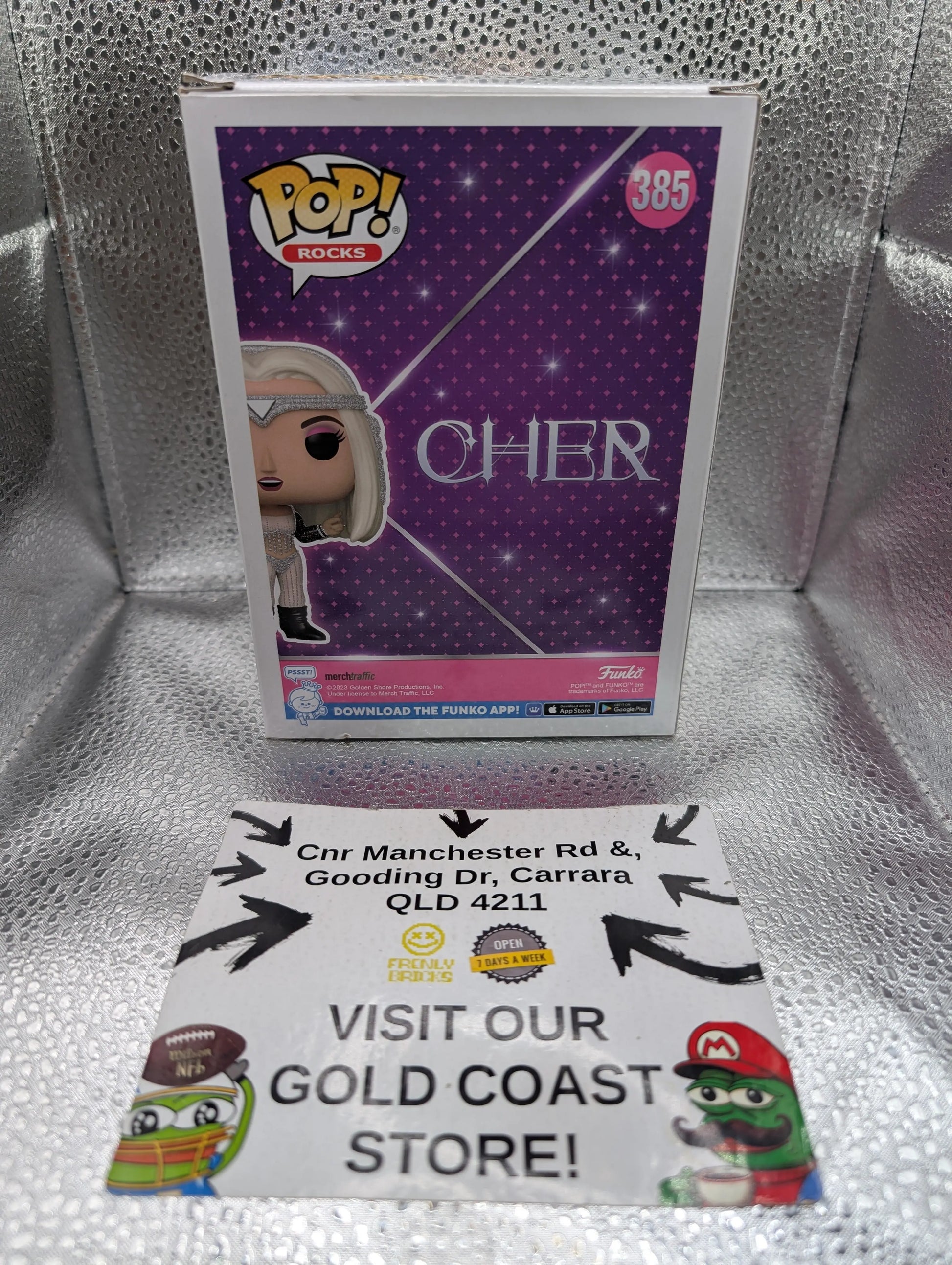 Funko Pop! Rocks Cher Living Proof Glitter Funko Pop! Vinyl Figure #385 FRENLY BRICKS - Open 7 Days