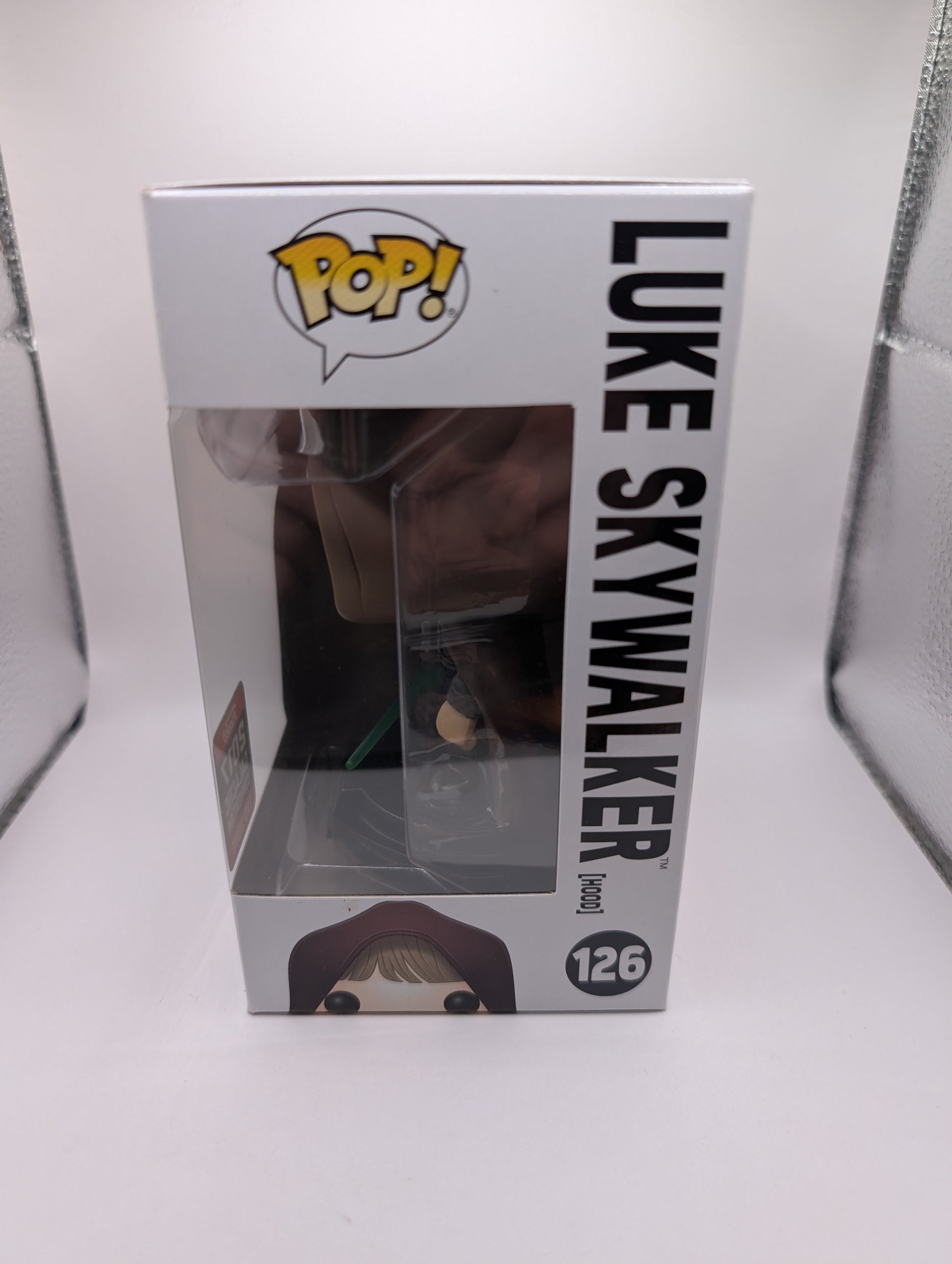 Luke Skywalker #126 (Hooded) Galactic Con 2017 Stickered Exclusive FRENLY BRICKS - Open 7 Days