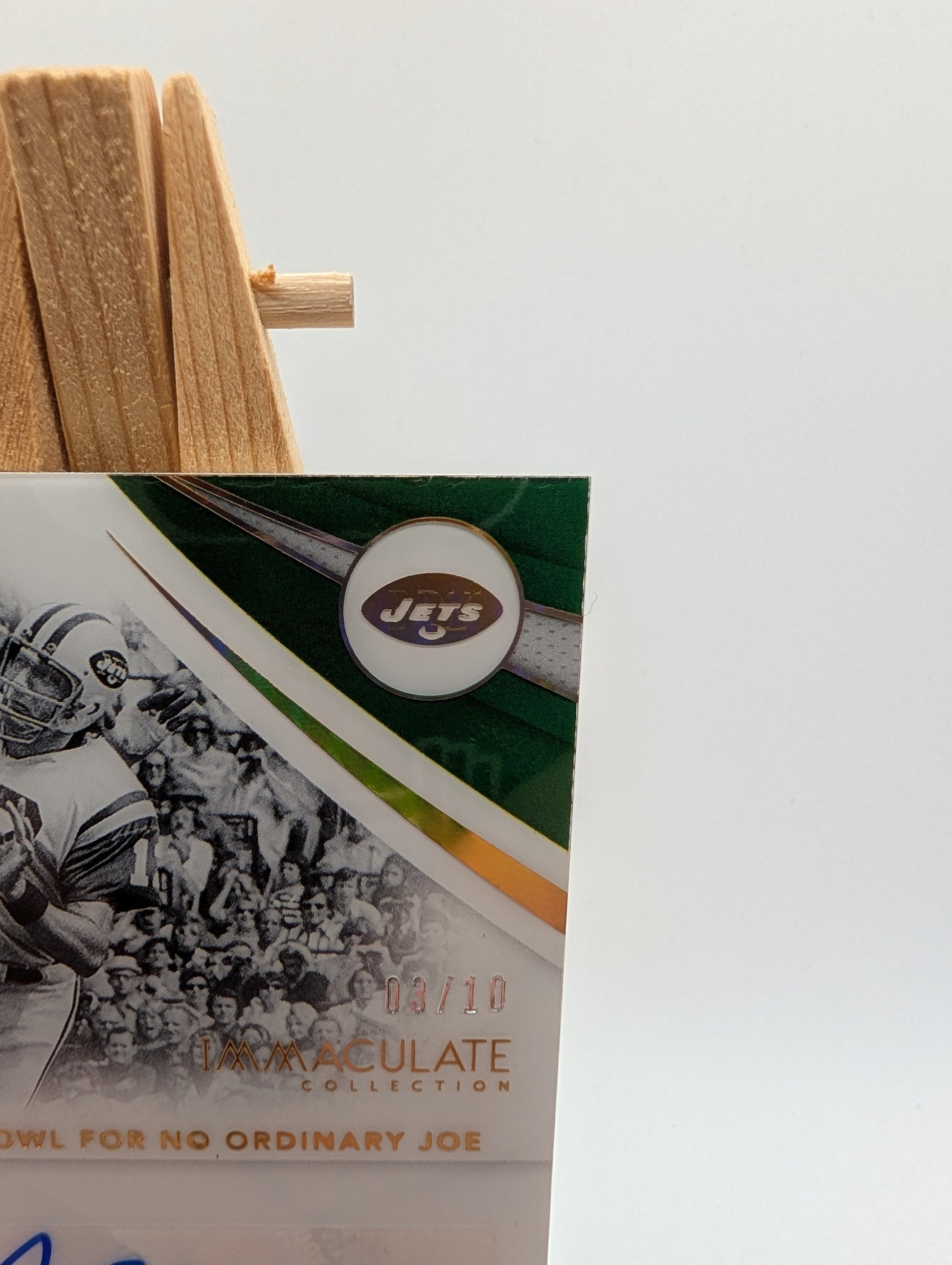 2023 Immaculate Joe Namath “Broadway Joe” Moments Auto #MA-JN - /10 FRENLY BRICKS - Open 7 Days