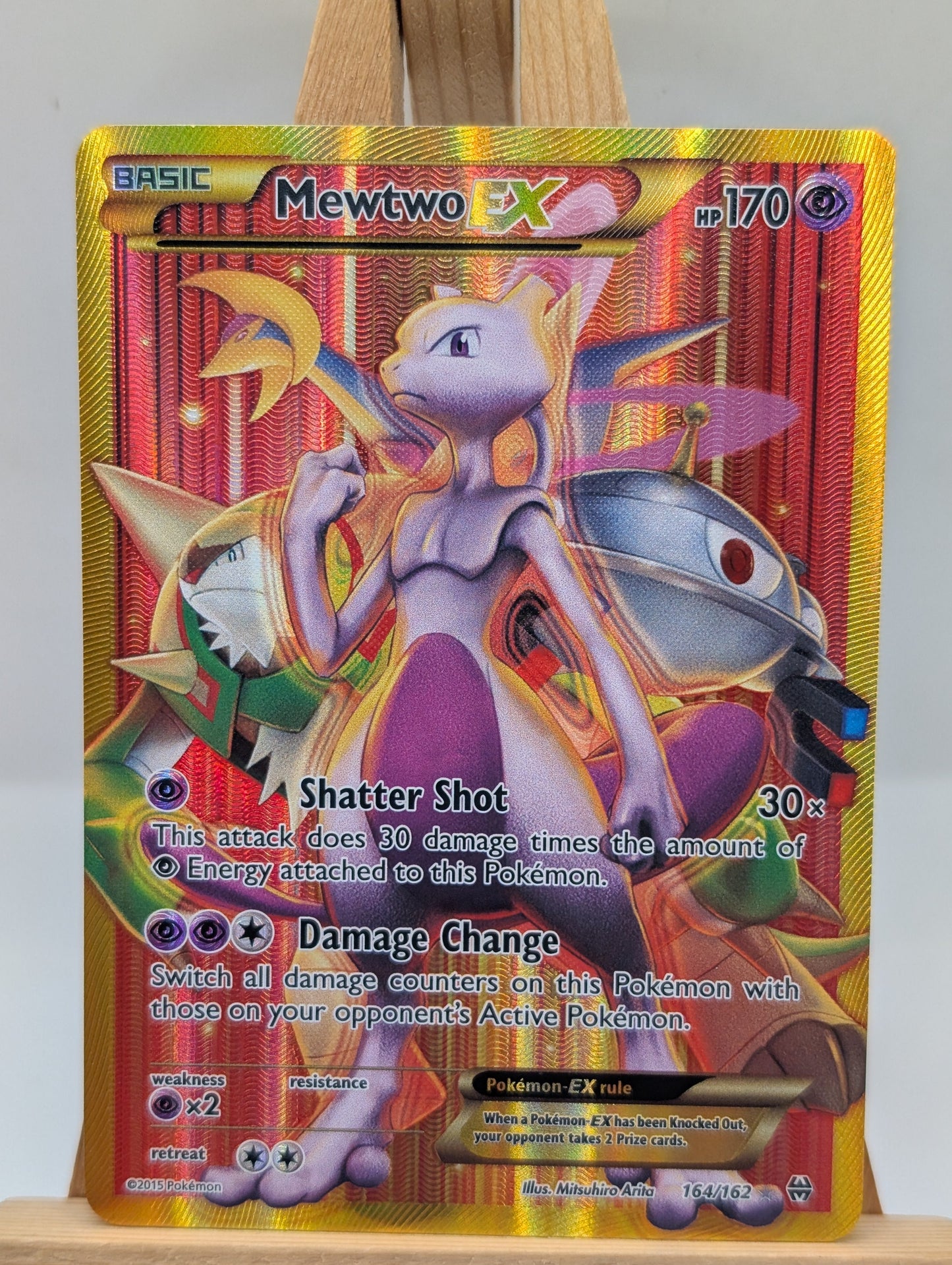 Pokemon Cards - Mewtwo EX 164/162 - BREAKthrough FRENLY BRICKS - Open 7 Days