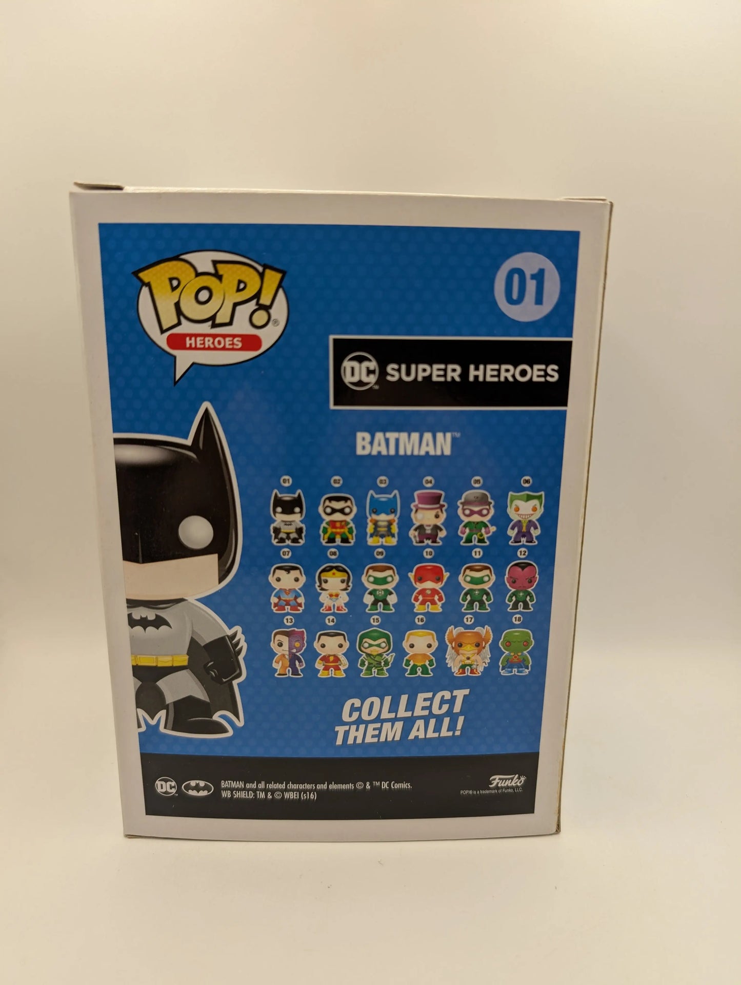 Rainbow BATMAN DC Superheroes 2016 NYCC Funko Pop! Vinyl # 01 Limited Edition FRENLY BRICKS - Open 7 Days