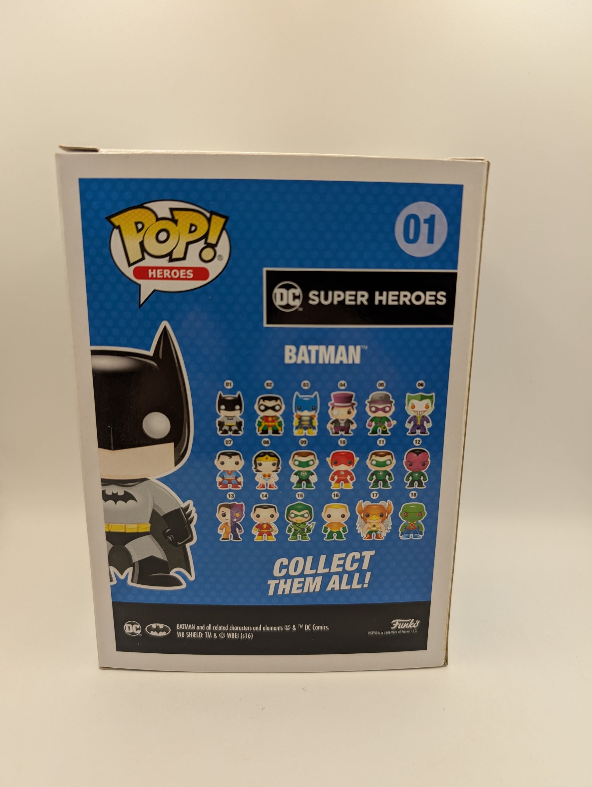 Rainbow BATMAN DC Superheroes 2016 NYCC Funko Pop! Vinyl # 01 Limited Edition FRENLY BRICKS - Open 7 Days