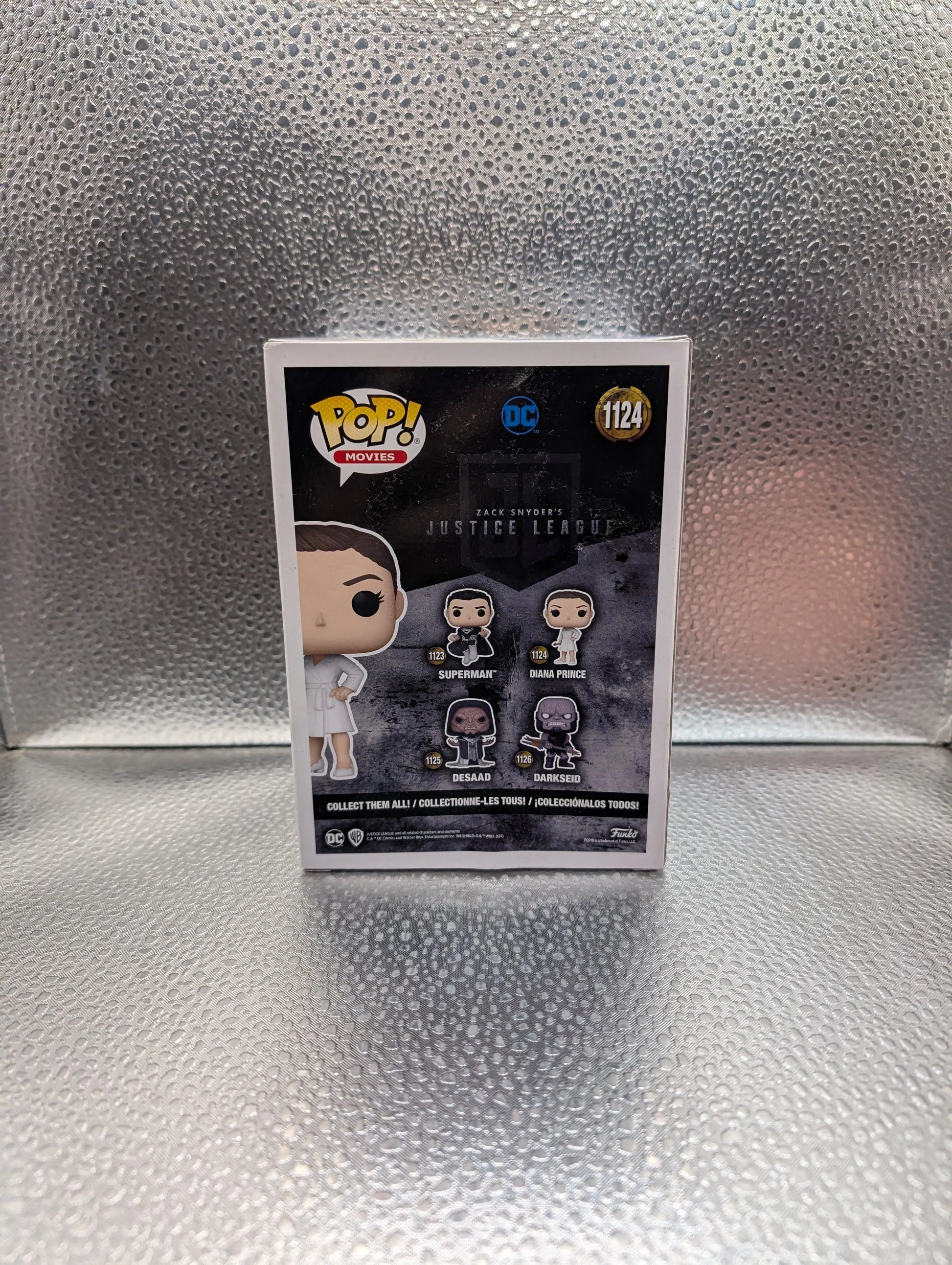 FUNKO Pop Vinyl Justice League Diana Prince #1124 FRENLY BRICKS - Open 7 Days