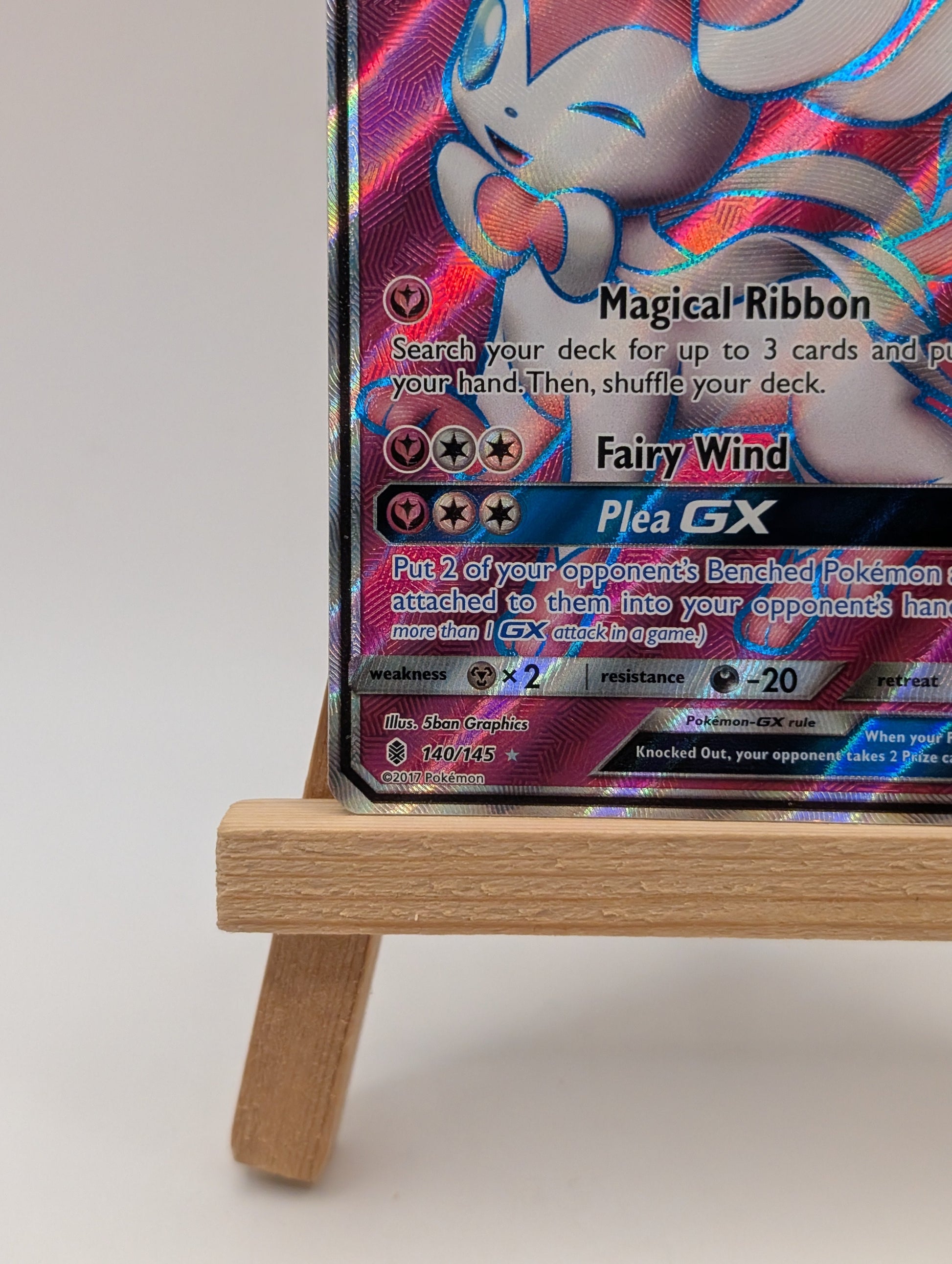 Pokemon TCG - Sylveon GX 140/145 Guardians Rising #2 FRENLY BRICKS - Open 7 Days