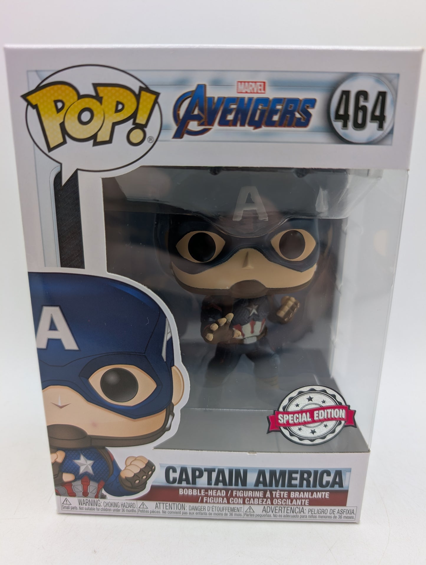 Funko POP! Marvel Avengers Captain America #464 Special Edition