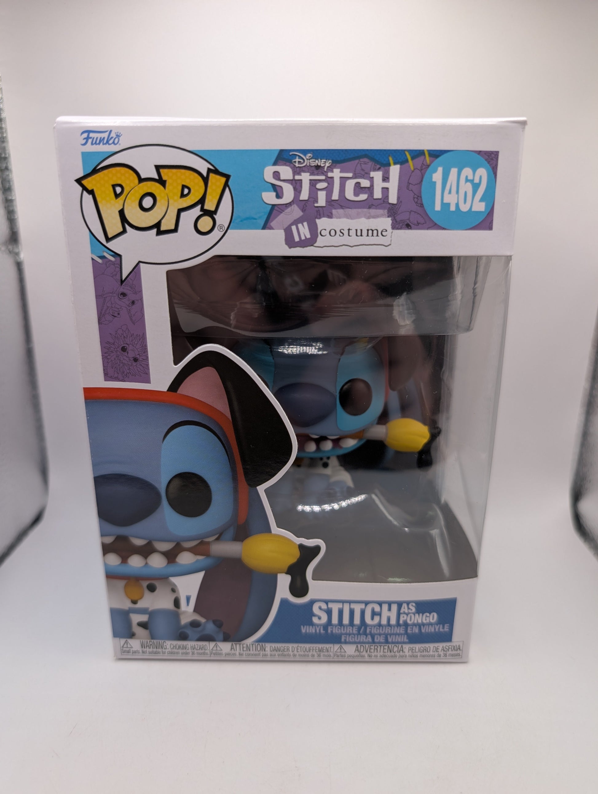Disney: Stitch in Costume - Stitch as Pongo Pop! Vinyl Figure #1462 FRENLY BRICKS - Open 7 Days