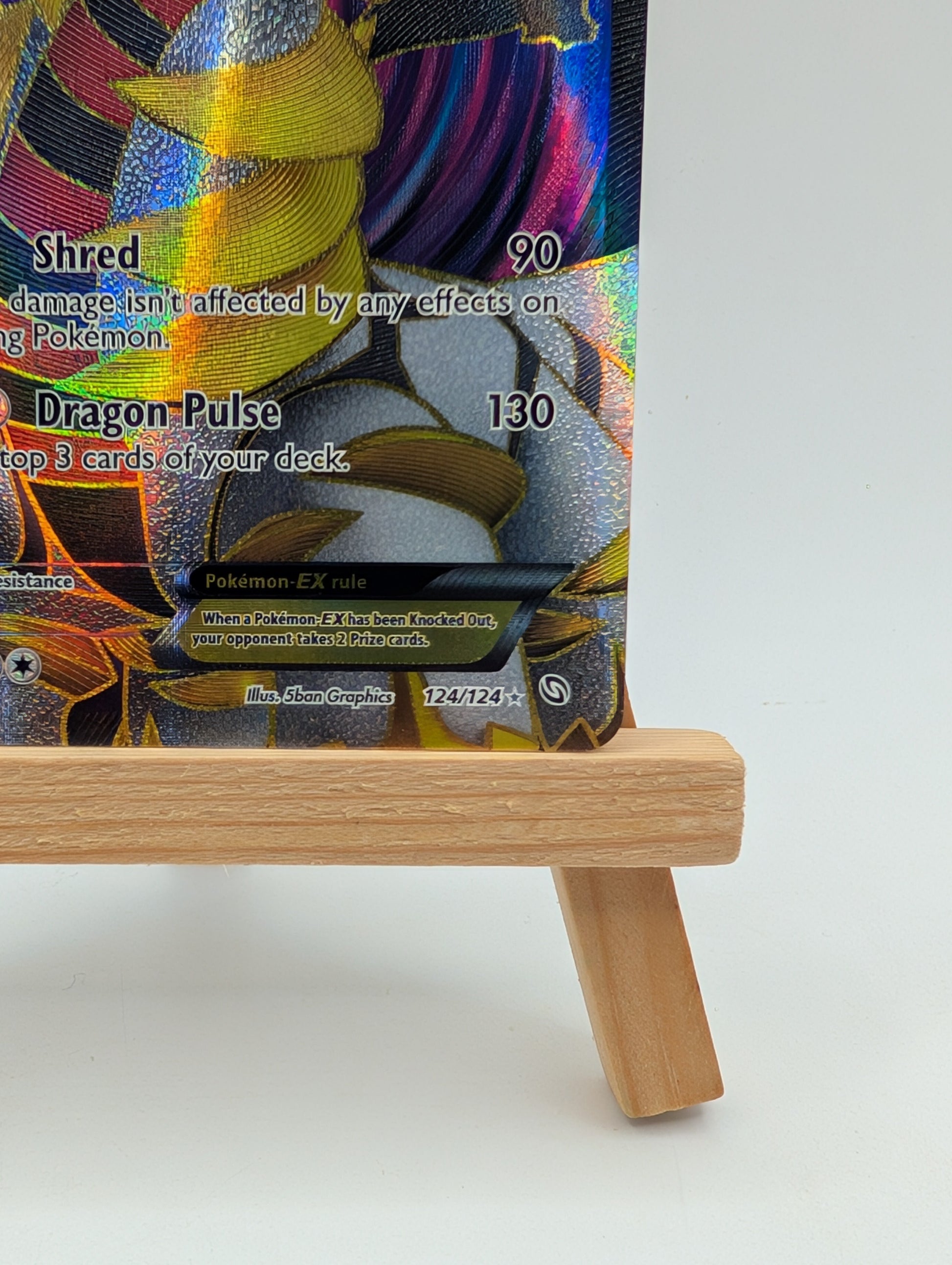 2012 Pokemon Giratina EX #124/124 Dragons Exalted Ultra Rare Holo LP #2 FRENLY BRICKS - Open 7 Days