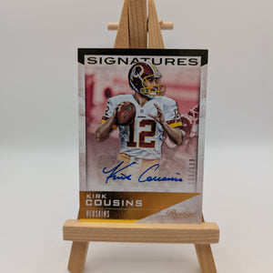 Kirk Cousins Auto SP 2014 Panini Prestige Signatures #41 Autograph #/199 FALCONS FRENLY BRICKS - Open 7 Days