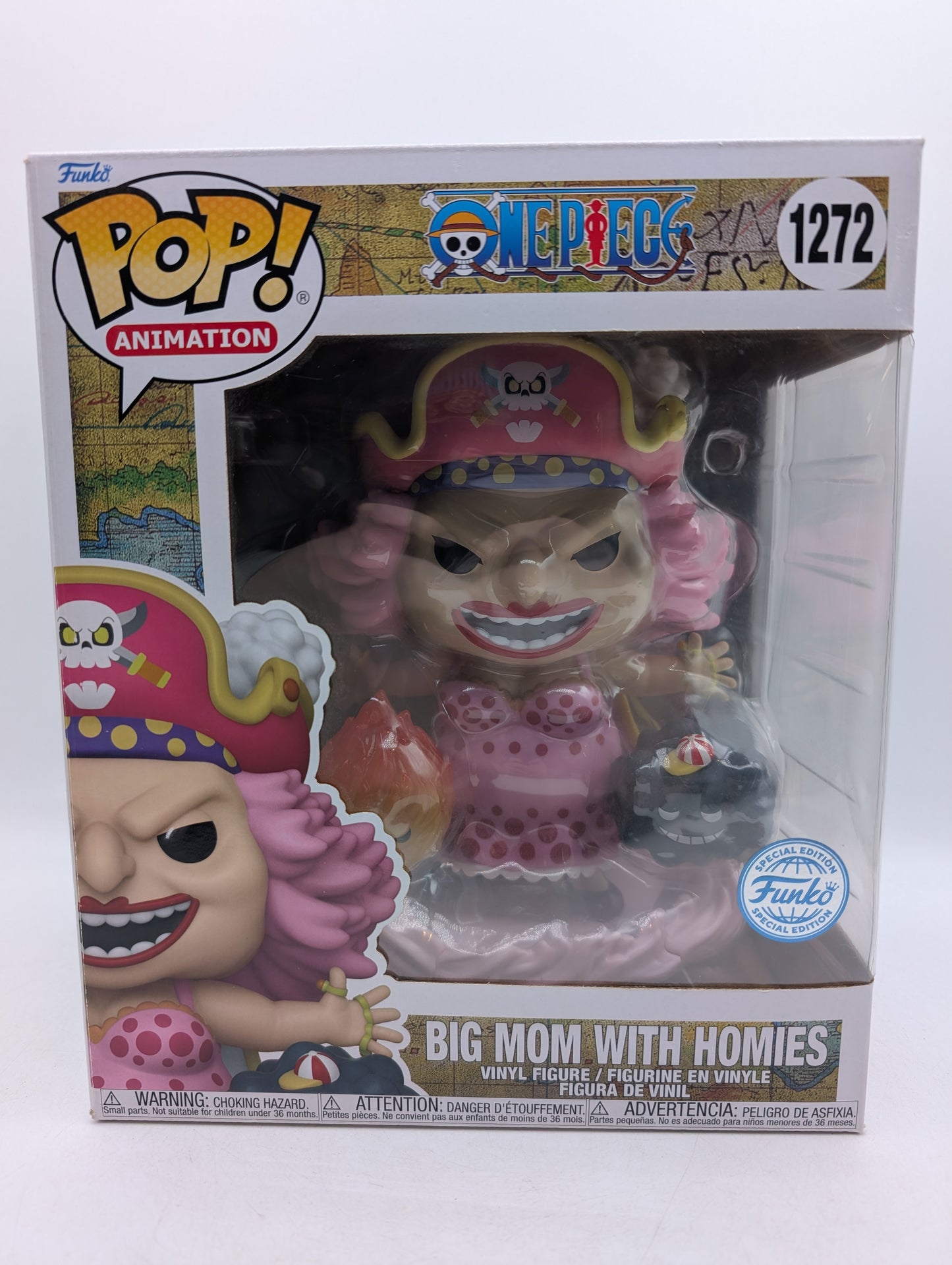 Funko POP! One Piece Big Mom with Homies #1272 Special Edition