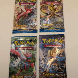 XY BREAKPoint - Sealed 4 Booster Pack Art Set - Pokémon XY TCG FRENLY BRICKS - Open 7 Days