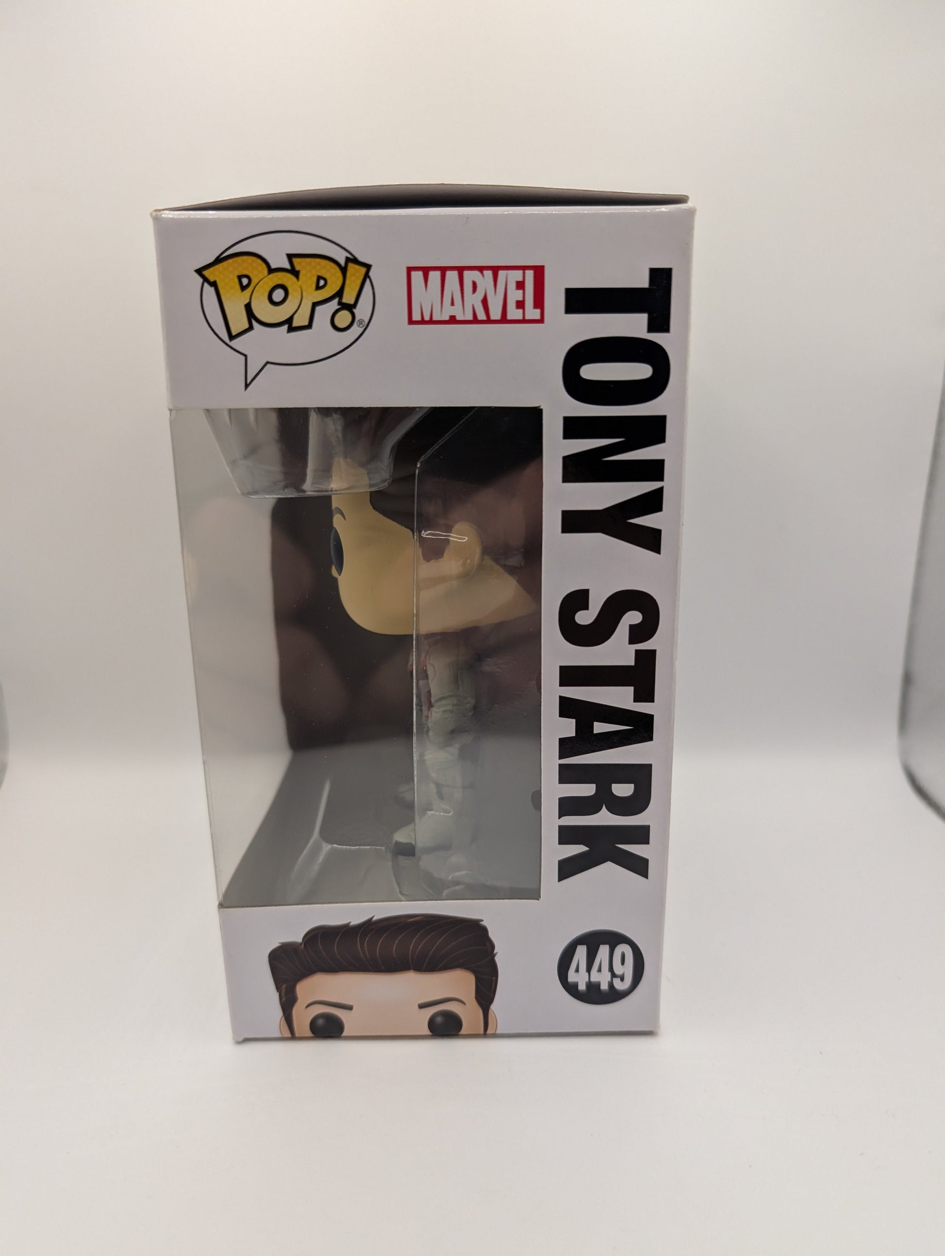 Marvel Funko Pop - Tony Stark - Avengers Endgame - No. 449 FRENLY BRICKS - Open 7 Days