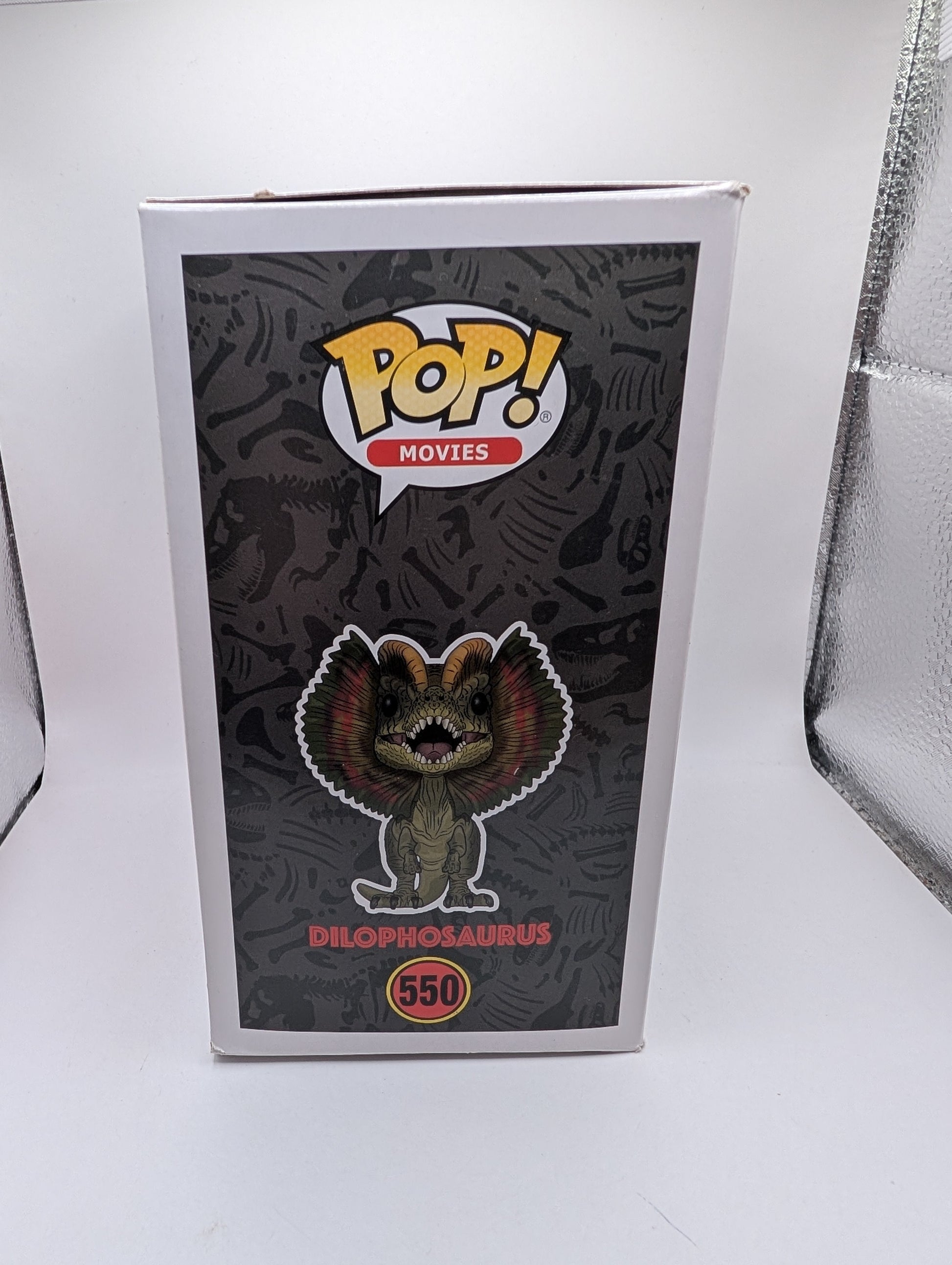 Dilophosaurus Red 550 Funko Pop Vinyl - Jurassic Park FRENLY BRICKS - Open 7 Days