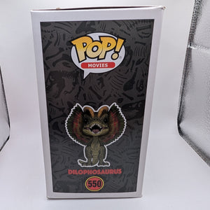 Dilophosaurus Red 550 Funko Pop Vinyl - Jurassic Park FRENLY BRICKS - Open 7 Days