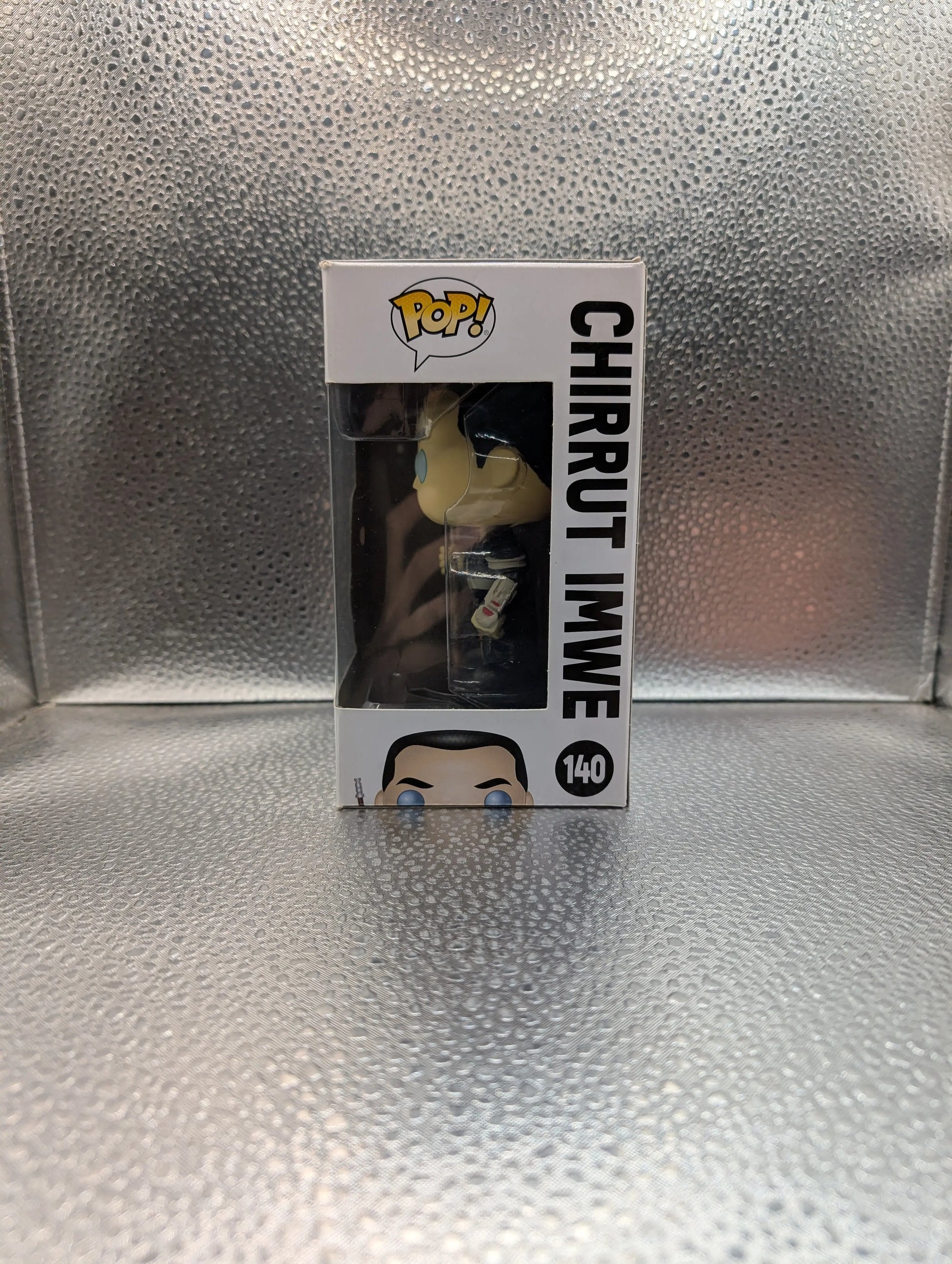 FUNKO Pop Vinyl Chirrut Imwe Star Wars #140 FRENLY BRICKS - Open 7 Days