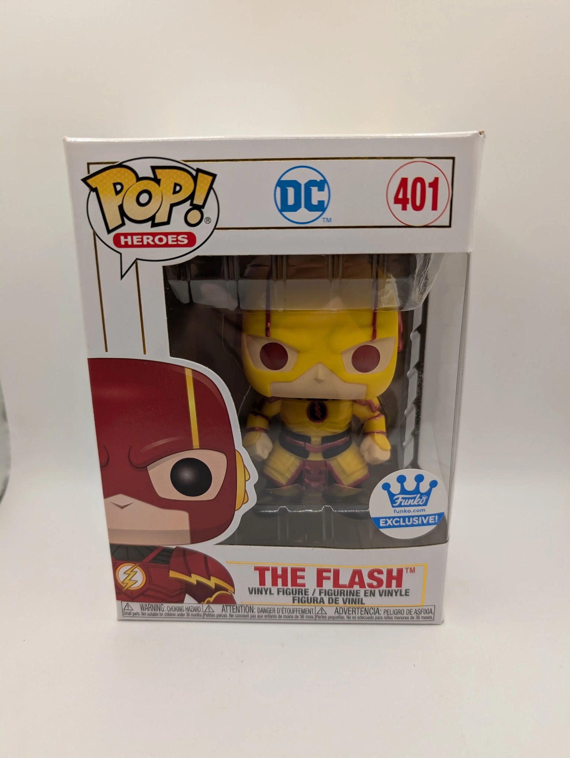 DC Super Heroes- The Flash #401 Funko Pop Vinyl. Reverse Flash FRENLY BRICKS - Open 7 Days