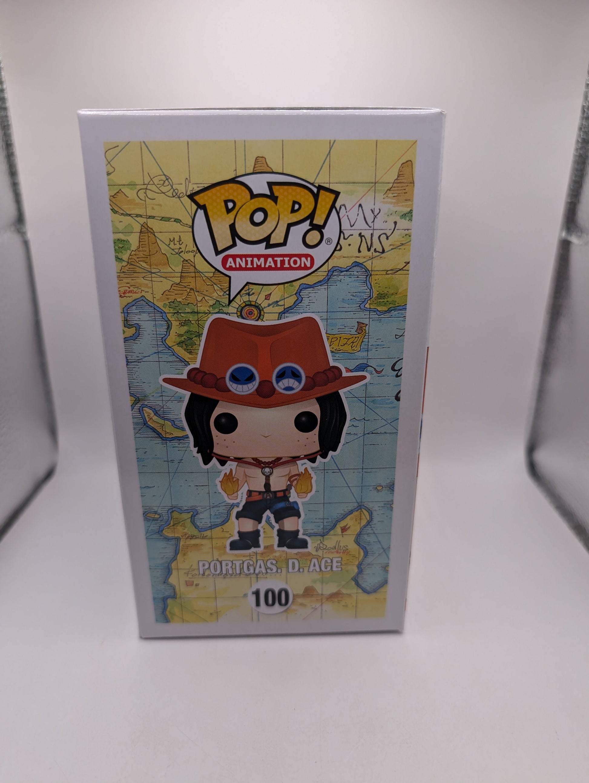 Funko Pop! Vinyl: One Piece - Portgas D. Ace #100 FRENLY BRICKS - Open 7 Days