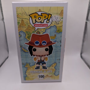 Funko Pop! Vinyl: One Piece - Portgas D. Ace #100 FRENLY BRICKS - Open 7 Days