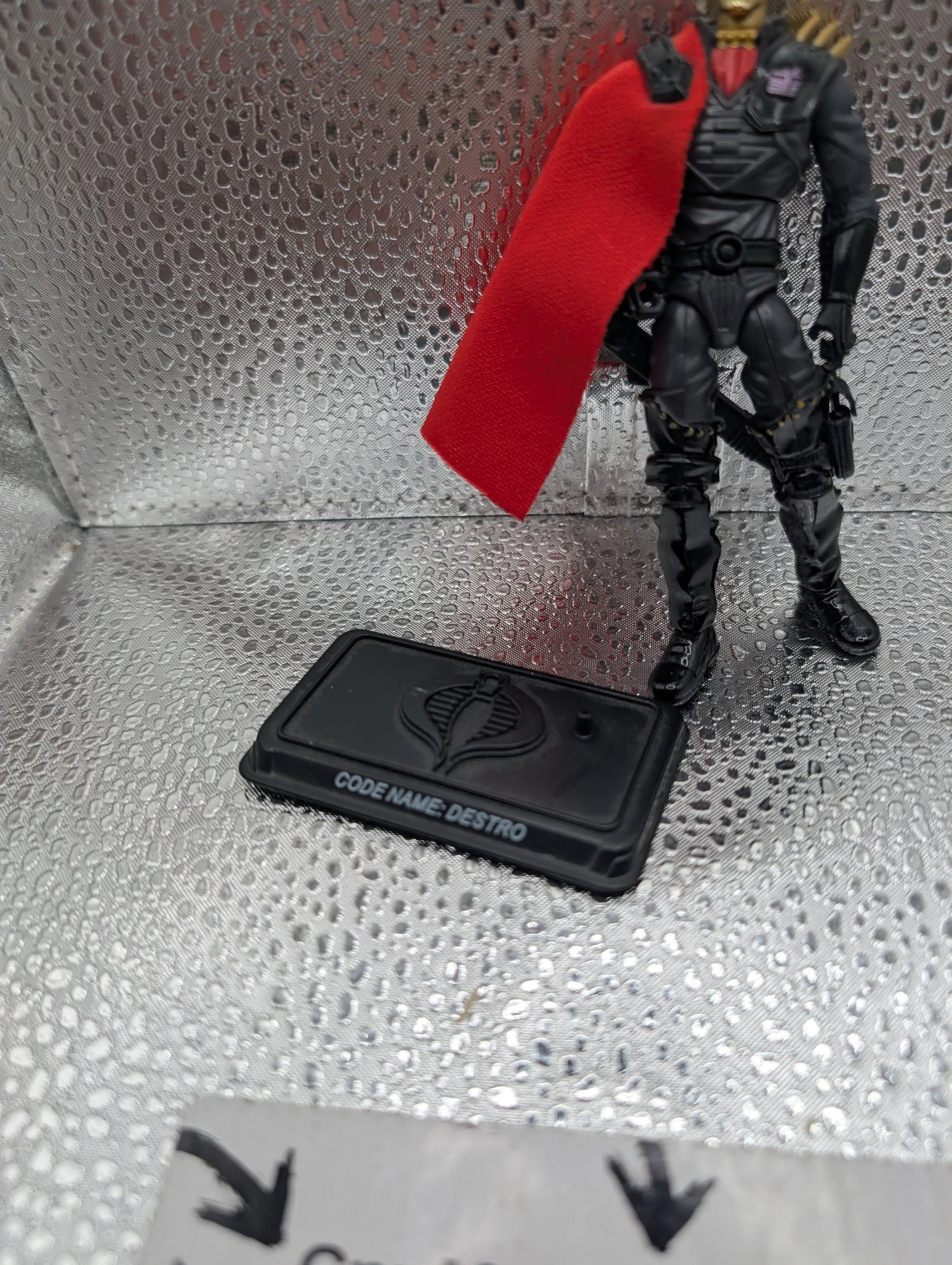 G.I. Joe Iron Grenadiers The Enemy DESTRO Leader 25th Anniversary Action Figure FRENLY BRICKS - Open 7 Days