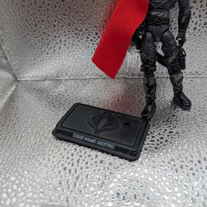 G.I. Joe Iron Grenadiers The Enemy DESTRO Leader 25th Anniversary Action Figure FRENLY BRICKS - Open 7 Days